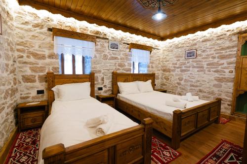 Postel nebo postele na pokoji v ubytování Vila 24