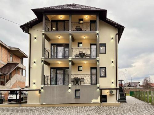 Budova, kde se apartmán nachází