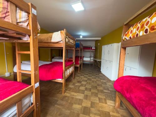 Postel nebo postele na pokoji v ubytování Lobo Hostel La Paz