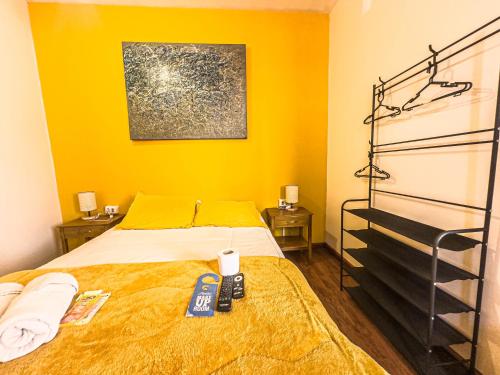 Postel nebo postele na pokoji v ubytování Lobo Hostel La Paz