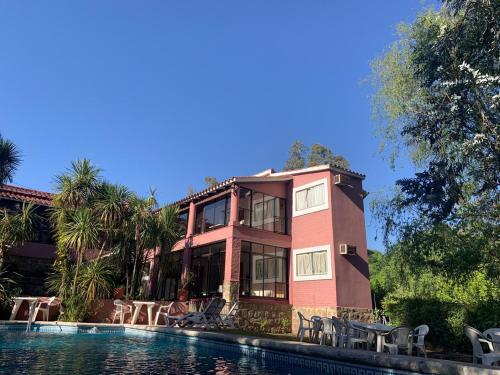 Bazén v ubytování Hotel Tanti Spa & Resort nebo v jeho okolí