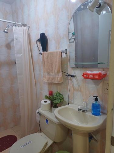 Koupelna v ubytování Dona Beba Guesthouse