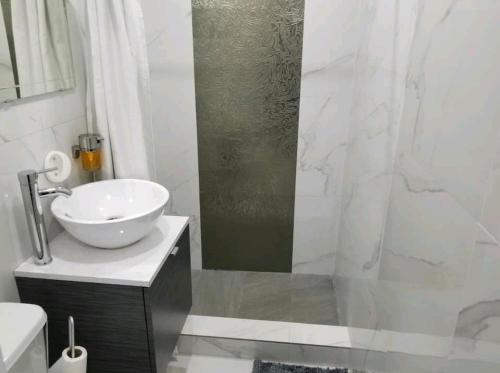 Koupelna v ubytování Posada Condo