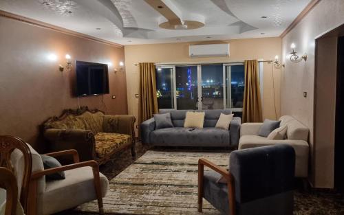 Spacious City View in Central Cairo