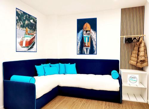 Posezení v ubytování Casa Riva Sorrento