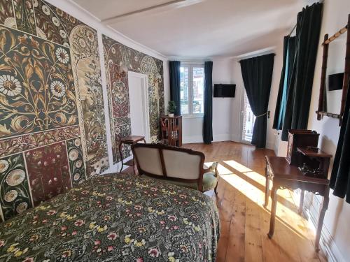 Χώρος καθιστικού στο Chez Victor - proche mer - Veules-Les-Roses