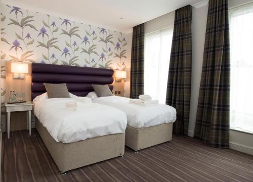 Katil atau katil-katil dalam bilik di The Nottinghamshire Hotel & Golf Club