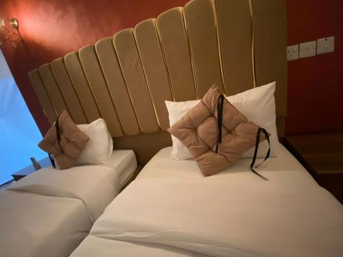Letto o letti in una camera di Romantic Moment Rum CAMP