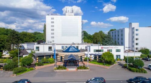 Bygningen som hotellet ligger i