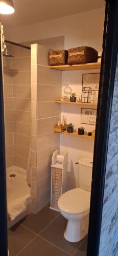 Phòng tắm tại mer et montagne