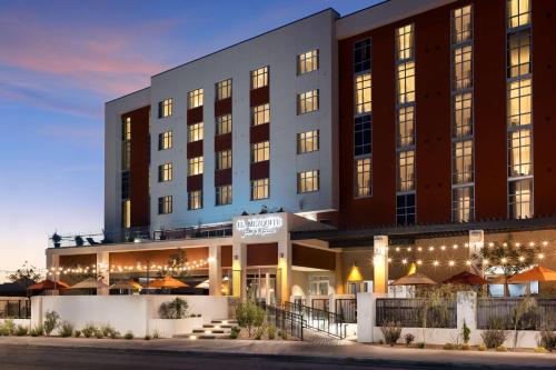 a rendering of the front of a hotel at Doubletree By Hilton Tucson Downtown Convention Center in Tucson