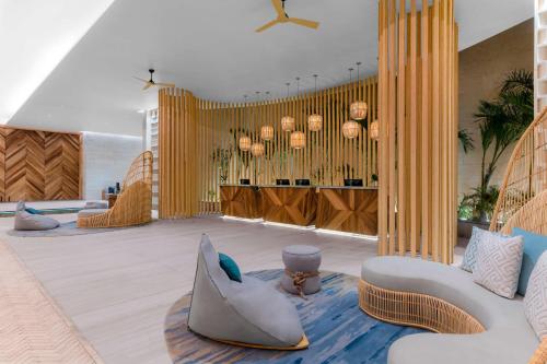 Posezení v ubytování Hilton Tulum Riviera Maya All-Inclusive Resort