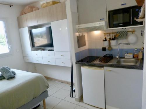 Charmant studio le clos d'Aix parking privé gratuit et piscine