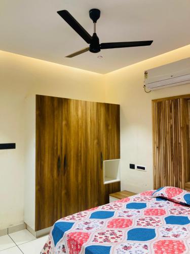 Una cama o camas en una habitación de Line villas service