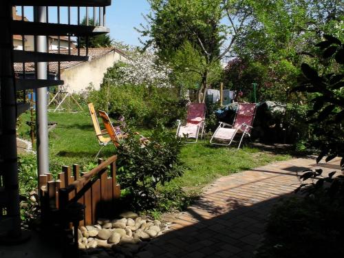Zahrada ubytování Le Gîte du Facteur d 'Orgues