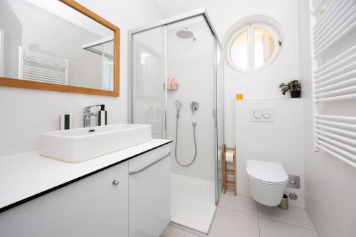 Koupelna v ubytování Apartment Apinelo