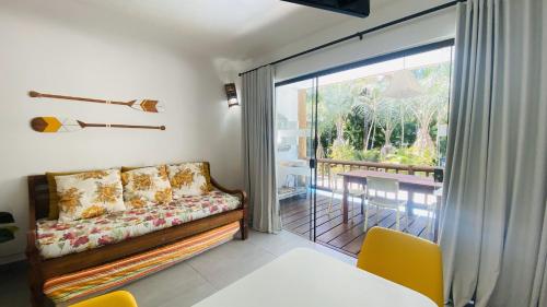 Ένα ή περισσότερα κρεβάτια σε δωμάτιο στο Aloha Residence I