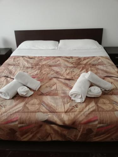 Postel nebo postele na pokoji v ubytování B&B Lo Scrigno