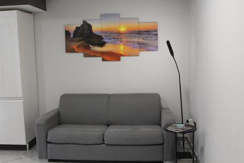 A seating area at AGAS Exclusive Apartment