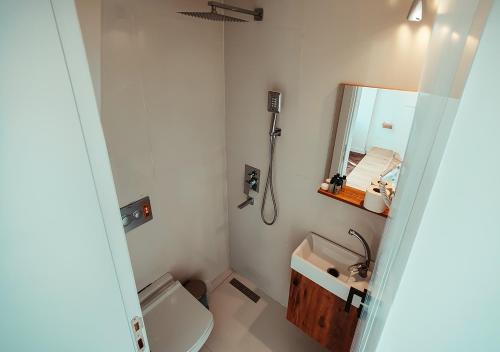 Koupelna v ubytování Deniz Otel
