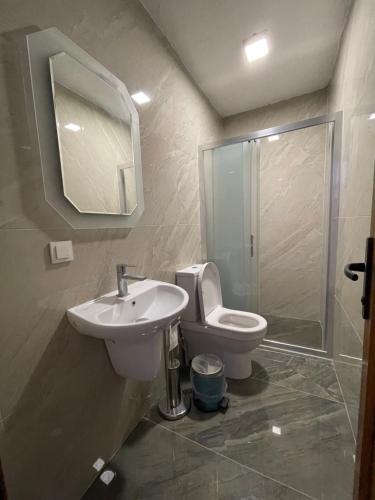 Koupelna v ubytování Özdemir Otel Datça