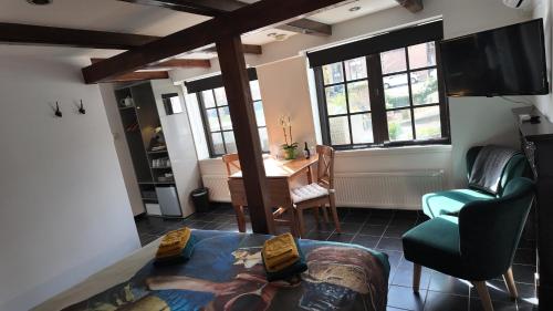 Ruang duduk di Bed and Breakfast Enkhuizen