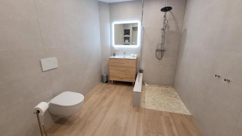 Et badeværelse på Casa del Mar