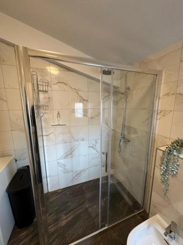 Koupelna v ubytování Apartman Tonko
