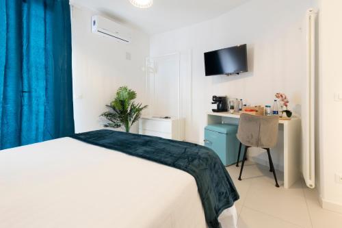 Via Roma Suitesにあるベッド