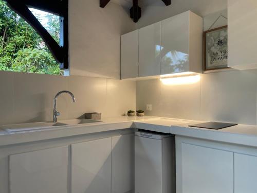Dapur atau dapur kecil di Studio Lover N2 Orient Bay