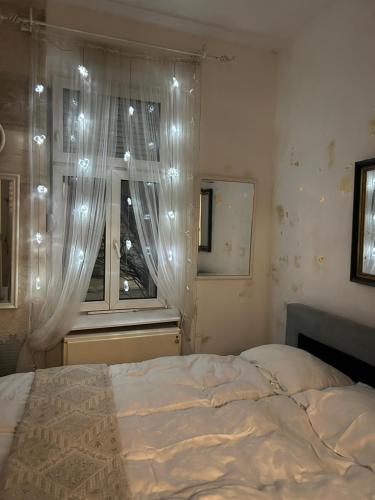 Cama o camas de una habitación en Lux Beba Pancevo