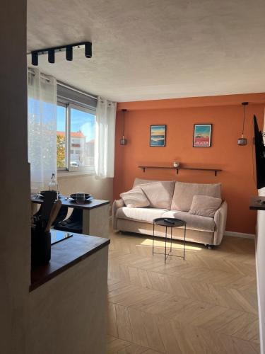 Studio cosy, piscine, parking, 5min plage, Arcachon