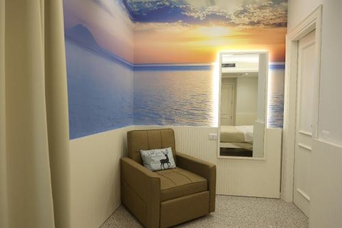 Χώρος καθιστικού στο Nazzarì B&B Tropea