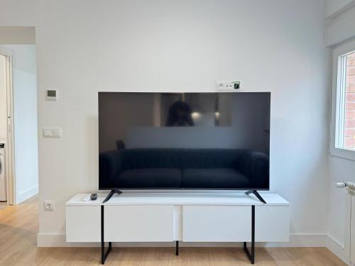 Una televisión o centro de entretenimiento en Nohe