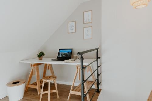 Gambar di galeri bagi Proche Honfleur Chaleureux Duplex Centre Ville 2 di Beuzeville