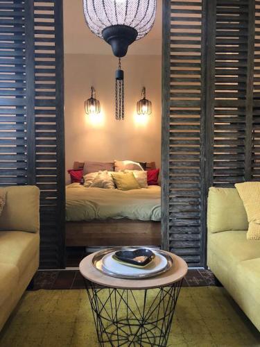 Studio au milieu des vignes