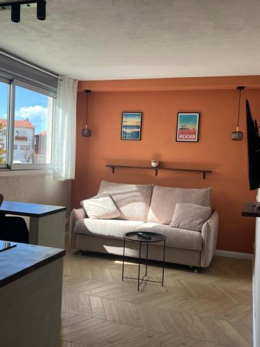 Studio cosy, piscine, parking, 5min plage et du port, Arcachon
