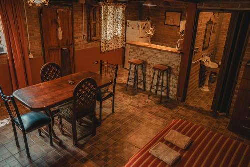 Et opholdsområde på Cabañas de Montaña Rio Amarillo