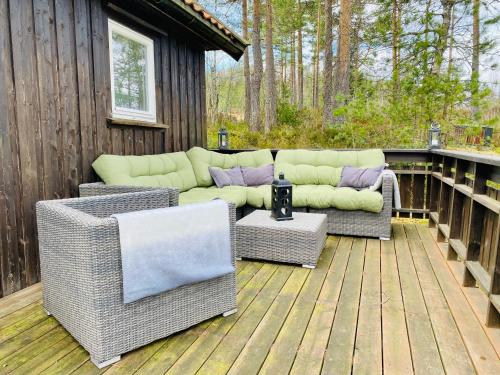 Fredelig og landlig hytte