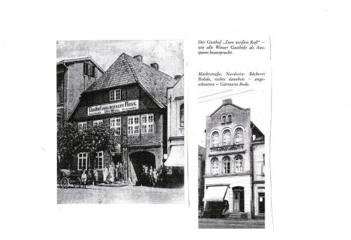 Pelan lantai bagi Hotel Zum Weißen Roß