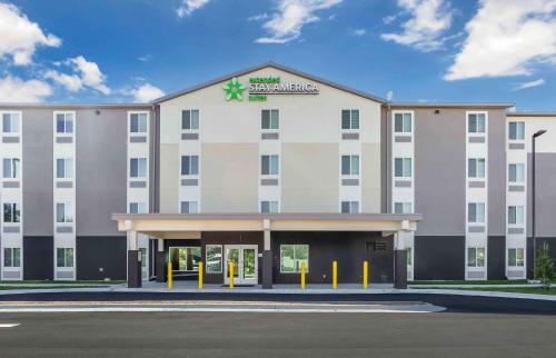 a rendering of the front of a hotel at Extended Stay America Suites - Tampa - Casino Area in Tampa