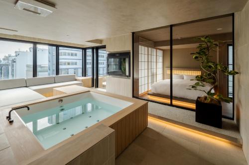 Fotografie z fotogalerie ubytování MOKU Kyoto v destinaci Nishinotōindōri