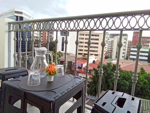 Μπαλκόνι ή βεράντα στο Apartamentos de lujo, Torre mia