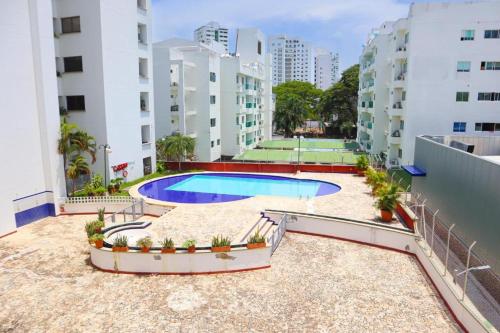 Bassein majutusasutuses Magico Apartaestudio con Piscina 1 Habitacion PR66C või selle lähedal