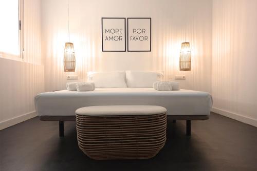 Ruang duduk di Hostal Boutique Bajío
