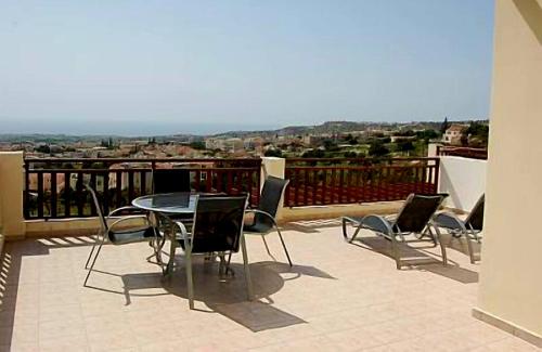 Panoramic view, one bedroom apartment, Peyia