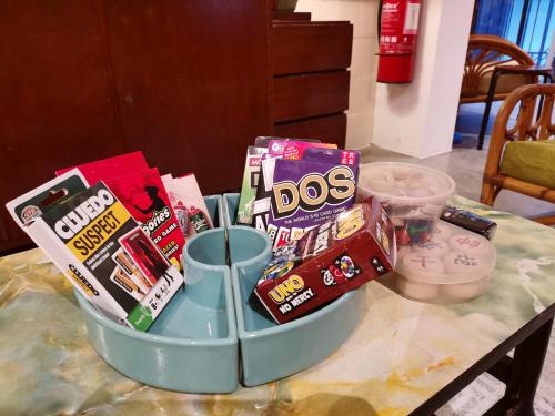 a basket filled with candy on a table at Walk-Up To SIAR - Children Not Allowed in Cameron Highlands