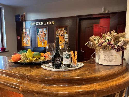 Nápoje v ubytování Boutique Hotel St. Stefan