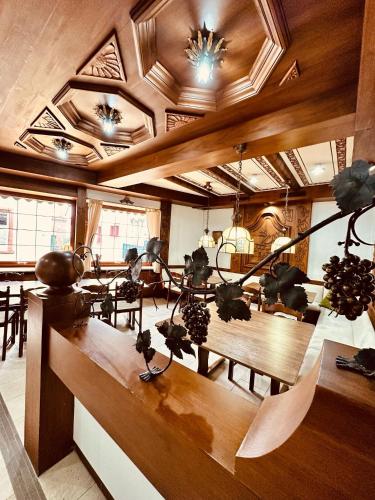 Χώρος καθιστικού στο Gasthaus Grafenstuben