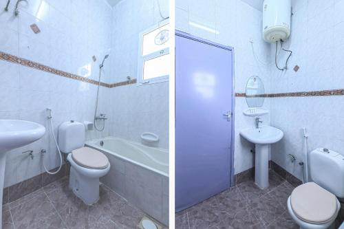 Koupelna v ubytování Super OYO 108 Marsa Al Masafar Hotel Apartment